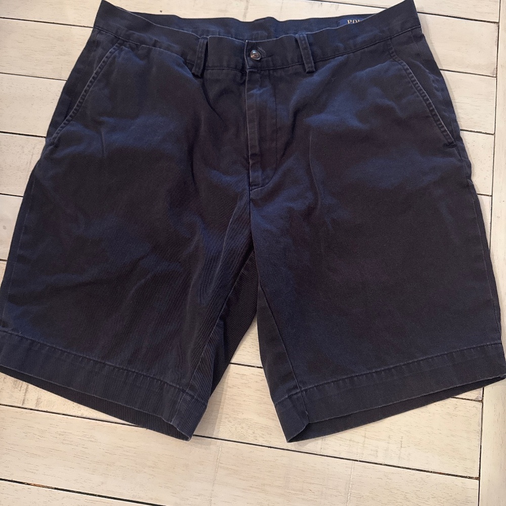POLO | R L Navy Blue Classic fit  9” shorts | Sz 34